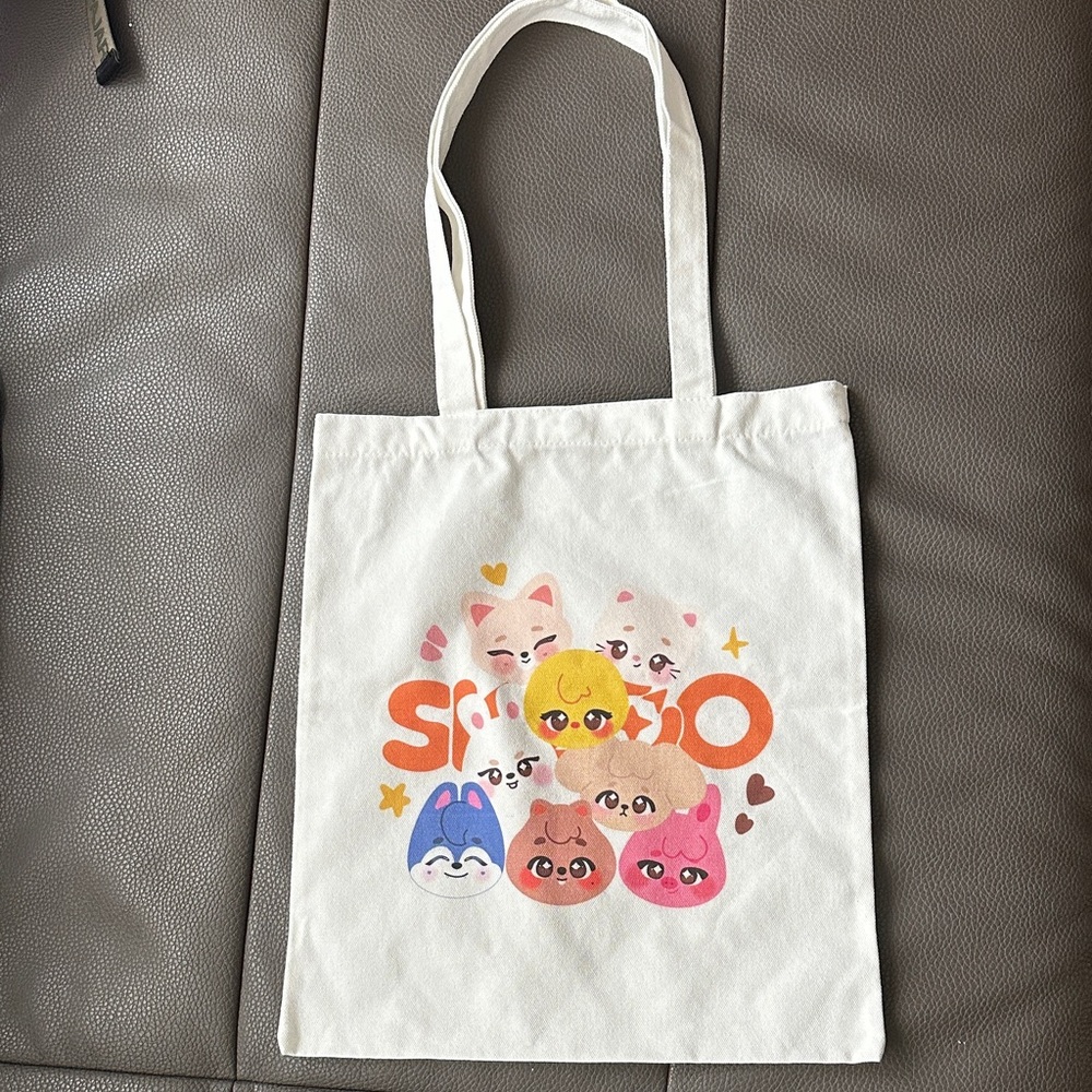 Stray Kids SKZOO Canvas Tote Bag